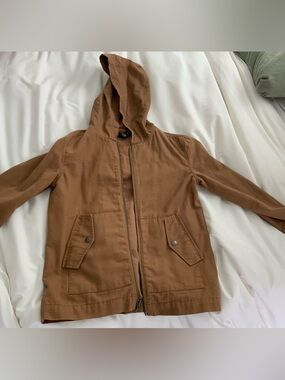 Treasure & Bond Brown Cotton Blend Jacket Sleeve Detail